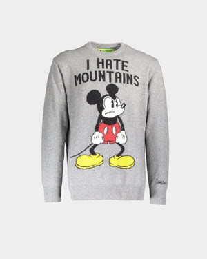 Maglione I Hate Mountains grigio - MC2 SAINT BARTH | Acquista su lemlo.com