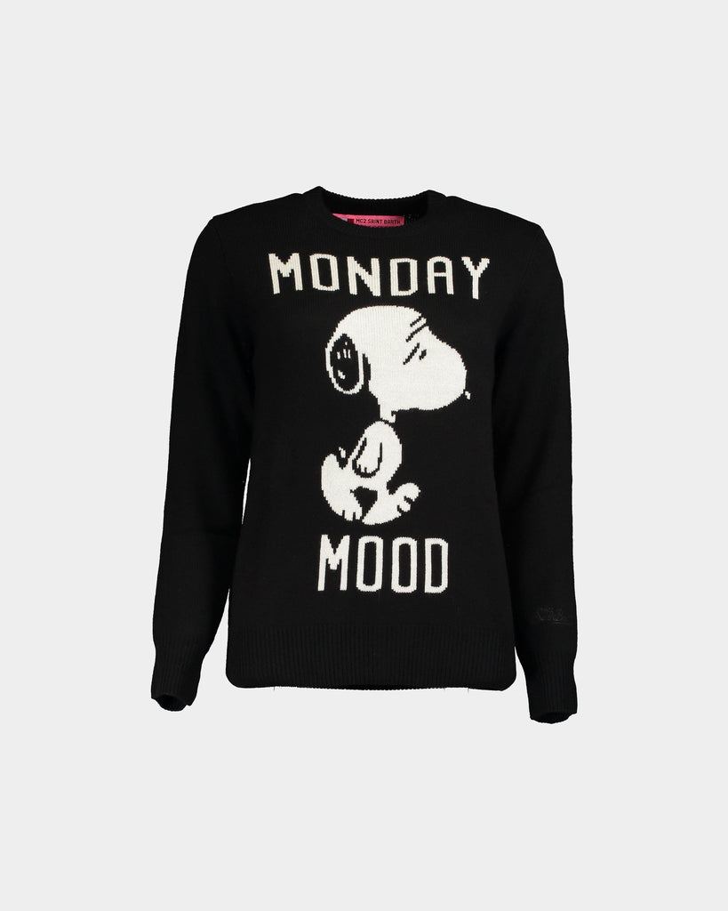 Maglione Monday Mood Snoopy nero - MC2 SAINT BARTH | Acquista su lemlo.com
