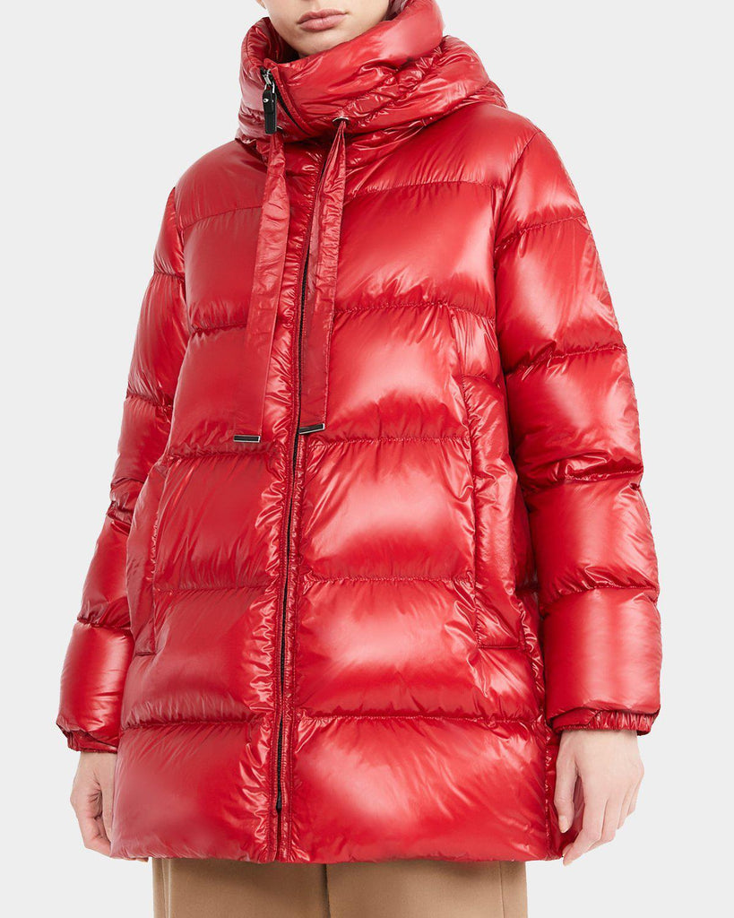 Acquista su lemlo.com Piumino Lucio antigoccia rosso di MAX MARA THE CUBE
