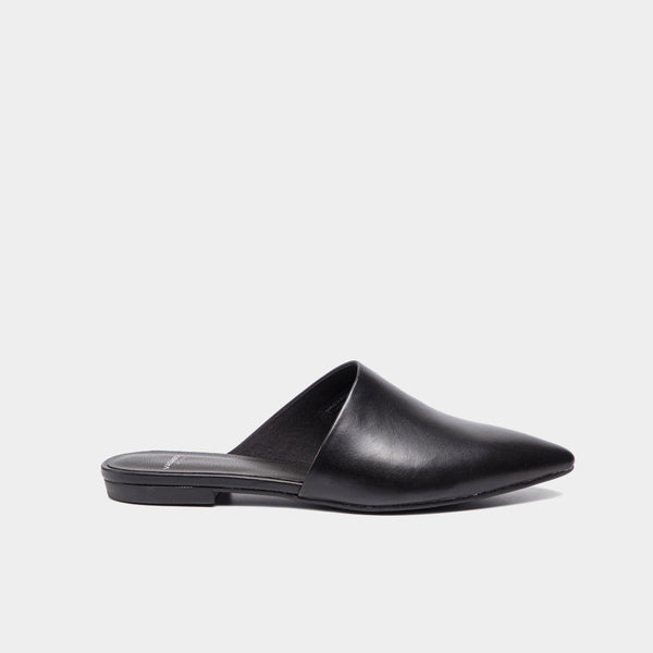 Vagabond Katlin black leather sabot