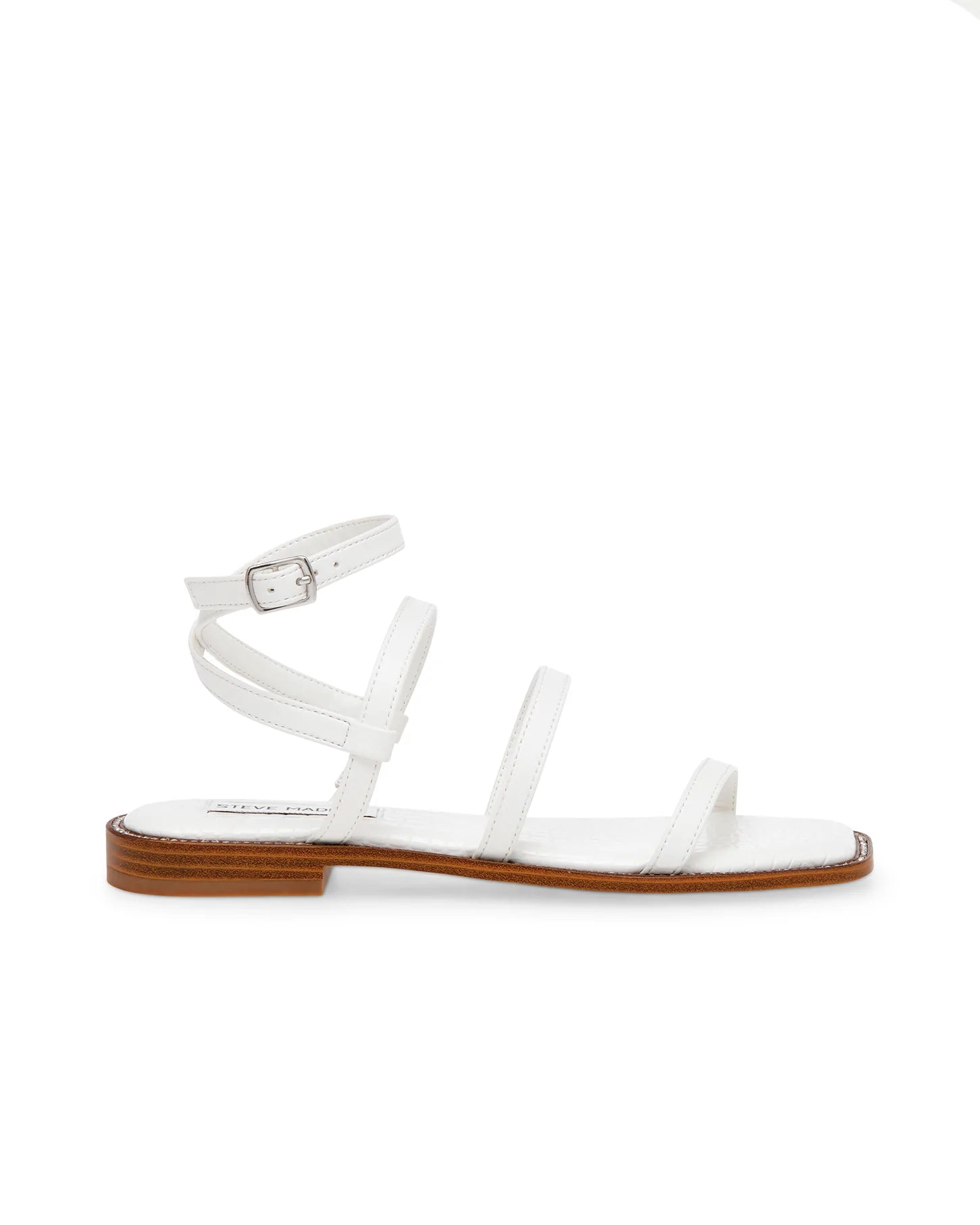Steve Madden Sandali - White Leather/bianco - Foto 2