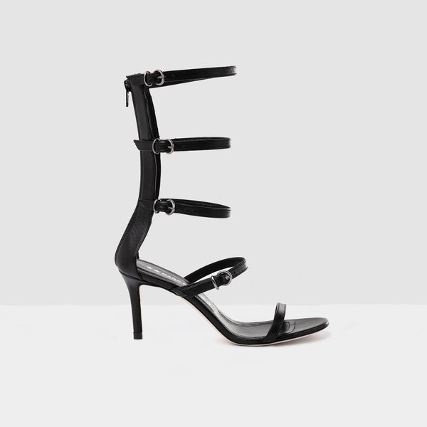 Sandali Tacchi Marc Ellis Marc Ellis Sandalo Gladiatore In Pelle