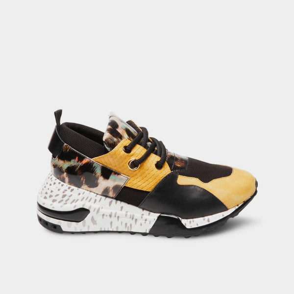 Steve Madden Sneaker Cliff gialla maculata lemlo