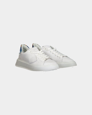 Acquista su lemlo.com Sneaker Temple L D Blanc pitonata di PHILIPPE MODEL