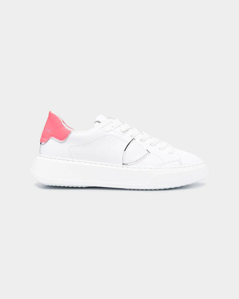 Philippe Model Temple white fuchsia sneaker – lemlò