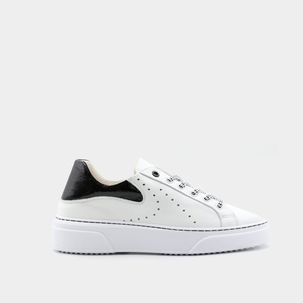 Chiarini Bologna White leather and naplak sneaker – lemlò