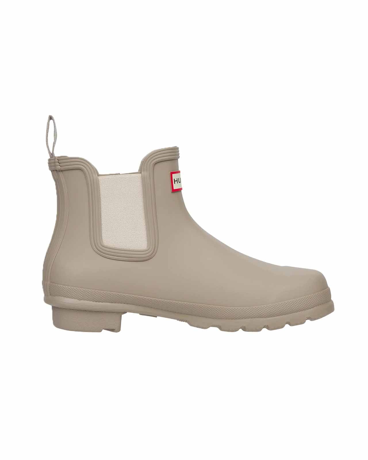 Hunter Orginal Chelsea In Burgundy For Men | Waterproof Boots