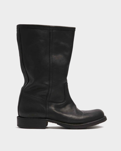 Fiorentini Baker Stivale Elgin in pelle nera leml
