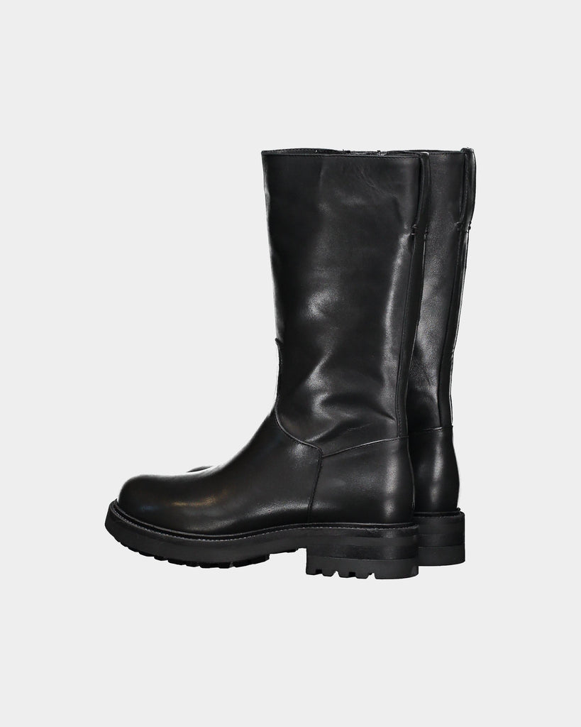 Stivale pelle nera - THE SELLER | Acquista su lemlo.com