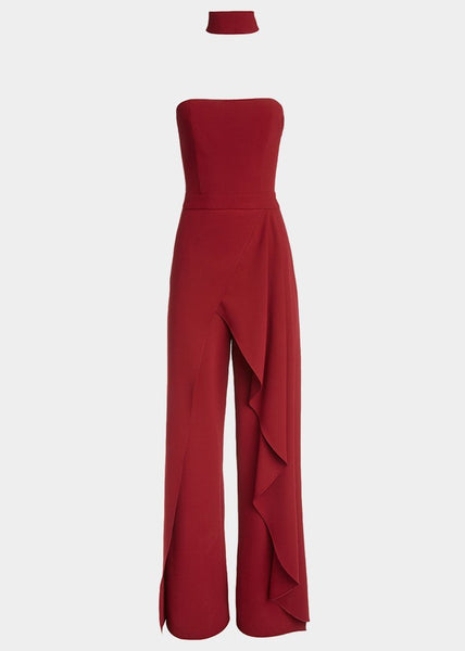 Alice and olivia red jumpsuit store